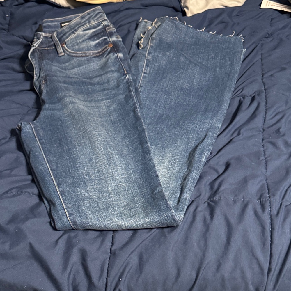 Judy Blue Women's Flare Jeans in Blue